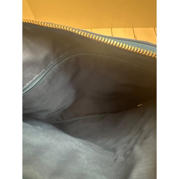 Escada Moon Sparkle Blue Nylon Medium Cross Body Shoulder Bag 11”x11” VGUC - Picture 4 of 4